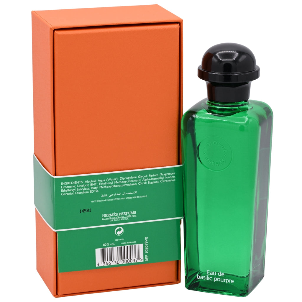 Hermes Eau De Basilic Pourpre EDC Spray Unisex 6.7 oz 200ml New Box