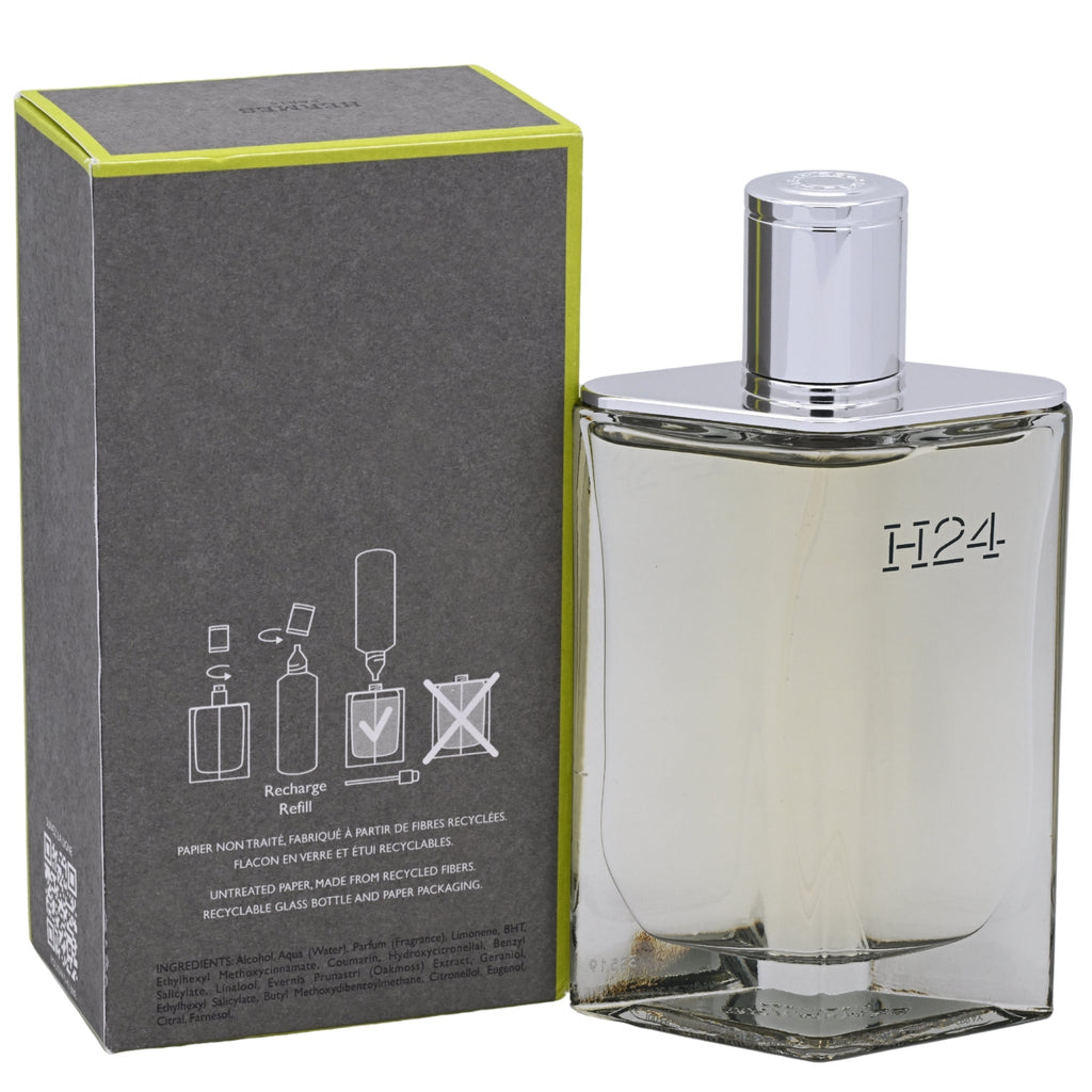Hermes H24 Eau de Parfum Spray for Men 3.4 oz (100 ml) New in Retail Box