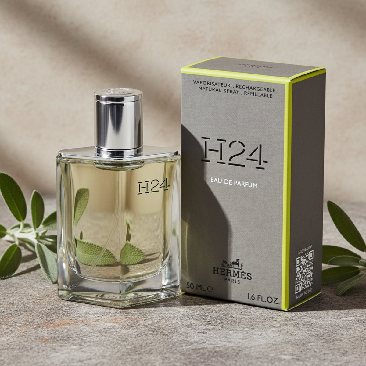 Hermes H24 EDP Spray Men 1.69 oz 50ml New Box