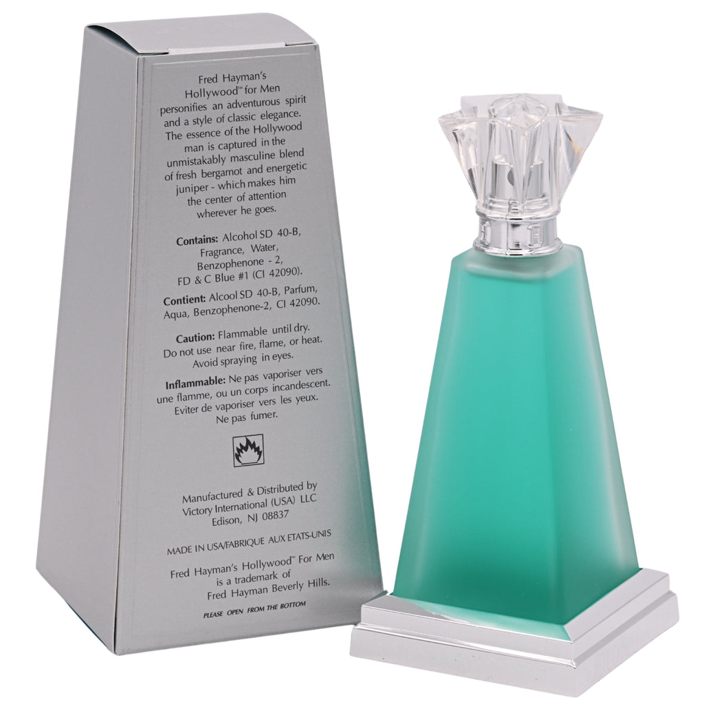 Hollywood by Fred Hayman cologne for men EDT 3.3 / 3.4 oz New In Box