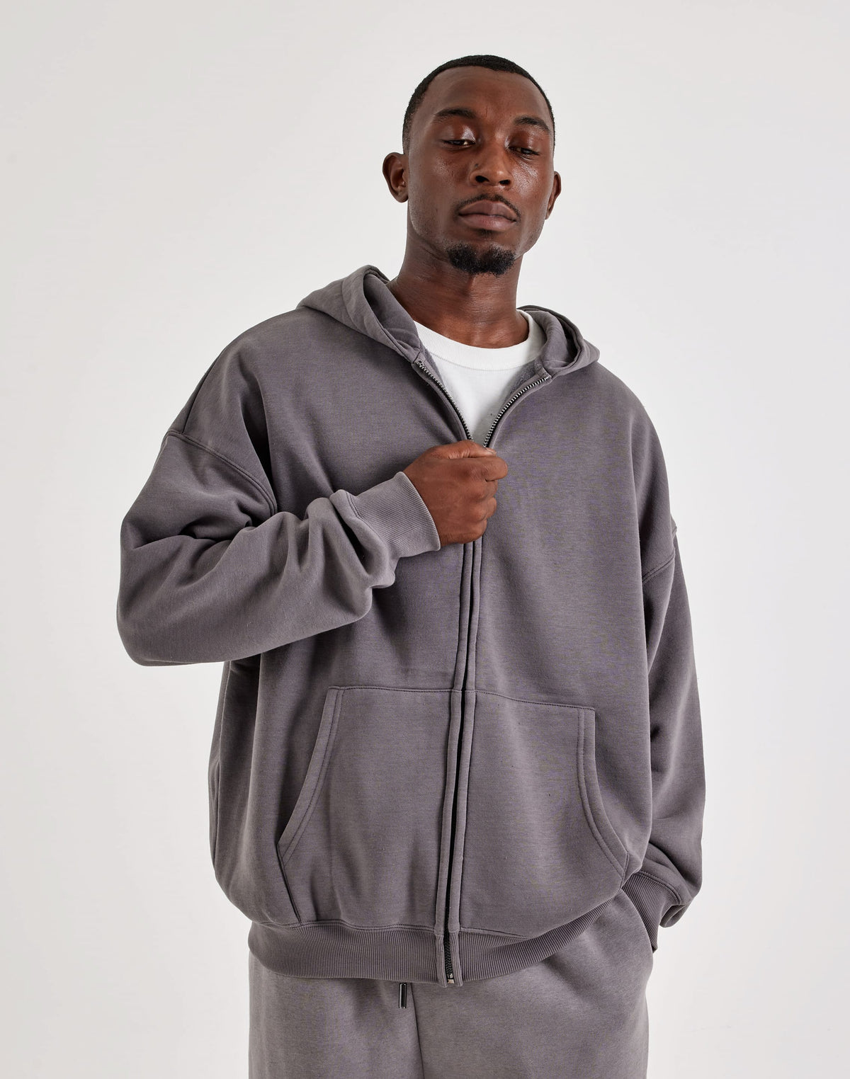 DH Essentials Full-Zip Fleece Hoodie