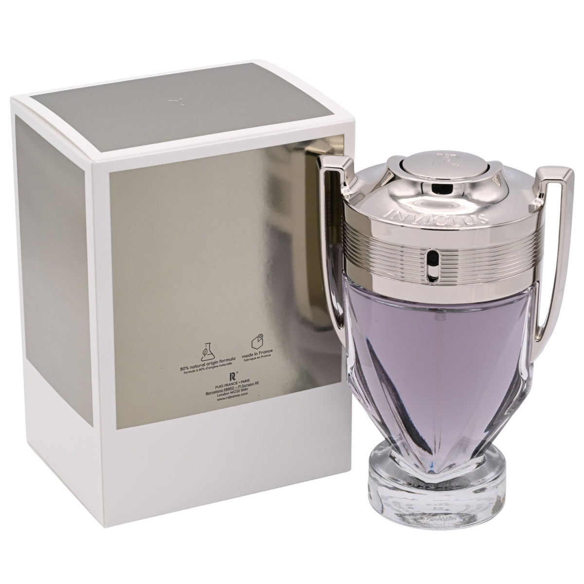 INVICTUS Paco Rabanne men cologne edt 3.4 oz 3.3 NEW IN BOX