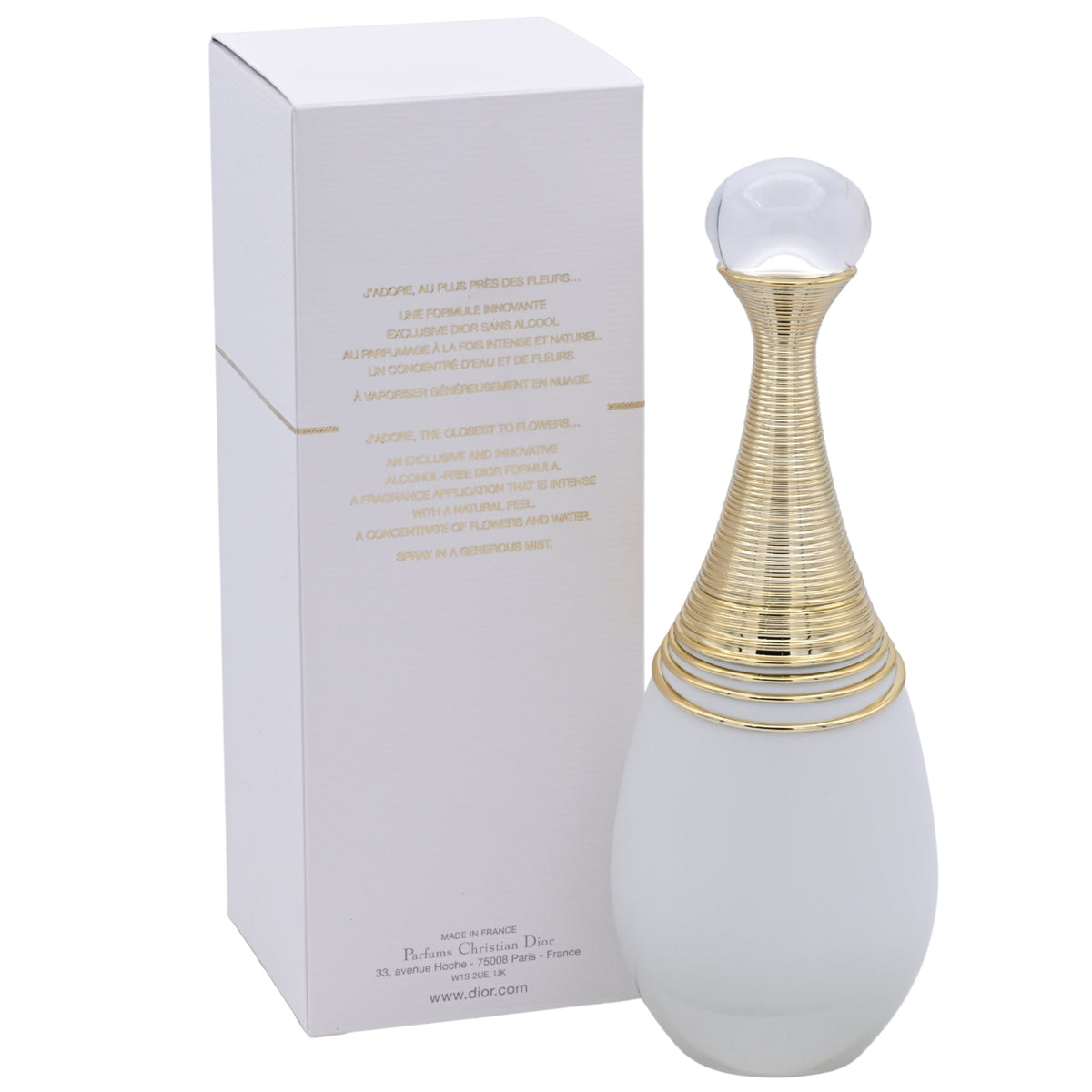 J'adore Parfum D'Eau by Christian Dior for her EDP 3.3 / 3.4 oz New in Box