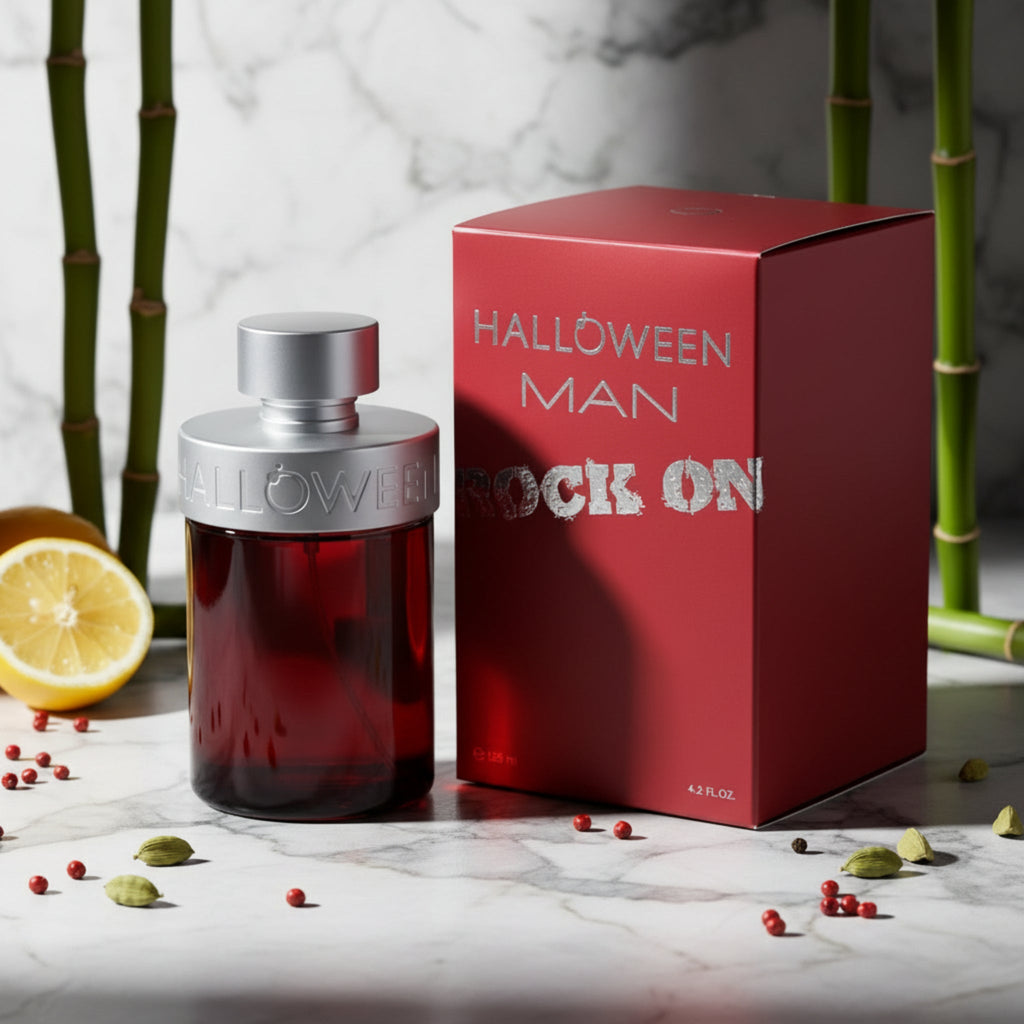J. Del Pozo Halloween Man Rock On Eau de Toilette Spray for Men 4.2 oz (125 ml) NIB