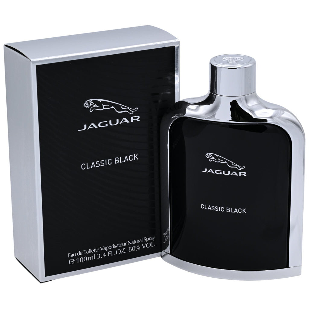 JAGUAR CLASSIC BLACK by Jaguar 3.3 / 3.4 oz EDT Spray for Men New In Box