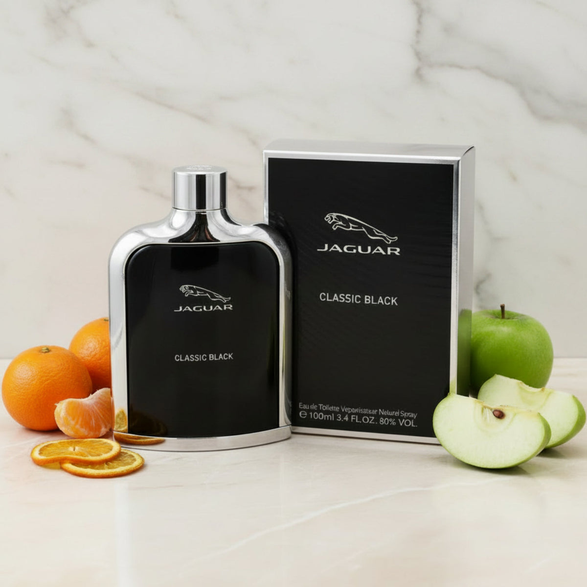 JAGUAR CLASSIC BLACK by Jaguar 3.3 / 3.4 oz EDT Spray for Men New In Box