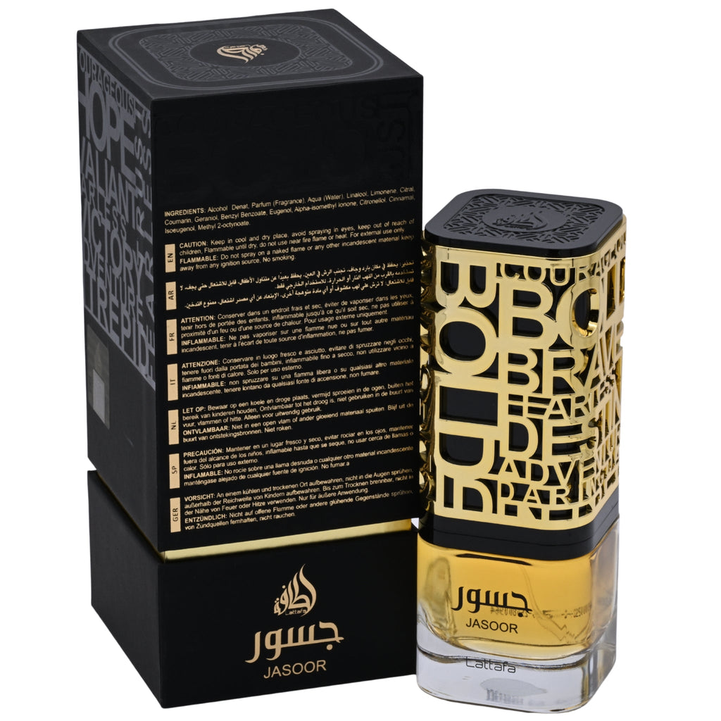 Jasoor by Lattafa cologne for men EDP 3.3 / 3.4 oz New in Box