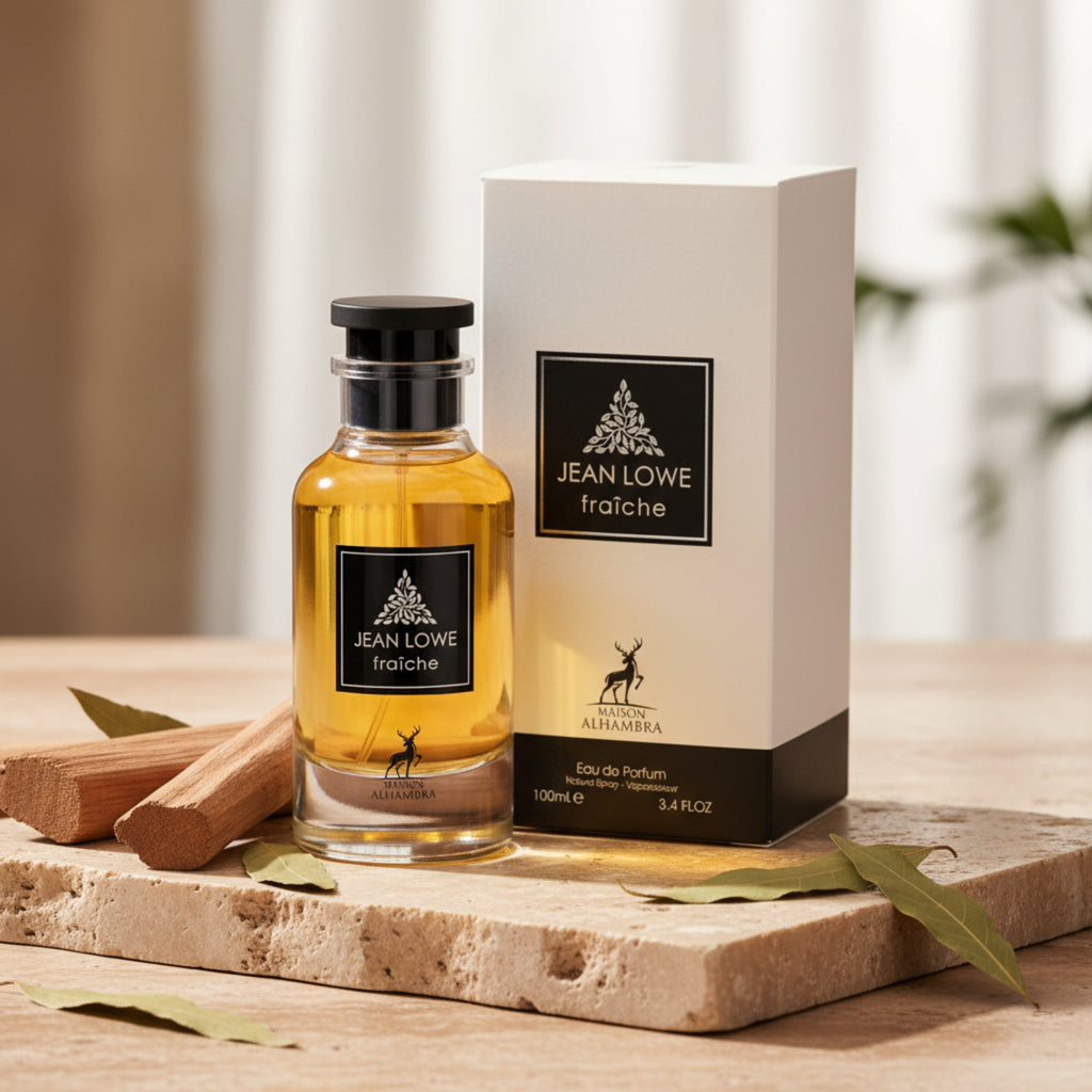 Jean Lowe Fraiche by Maison Alhambra cologne men EDP 3.3 / 3.4 oz New in Box