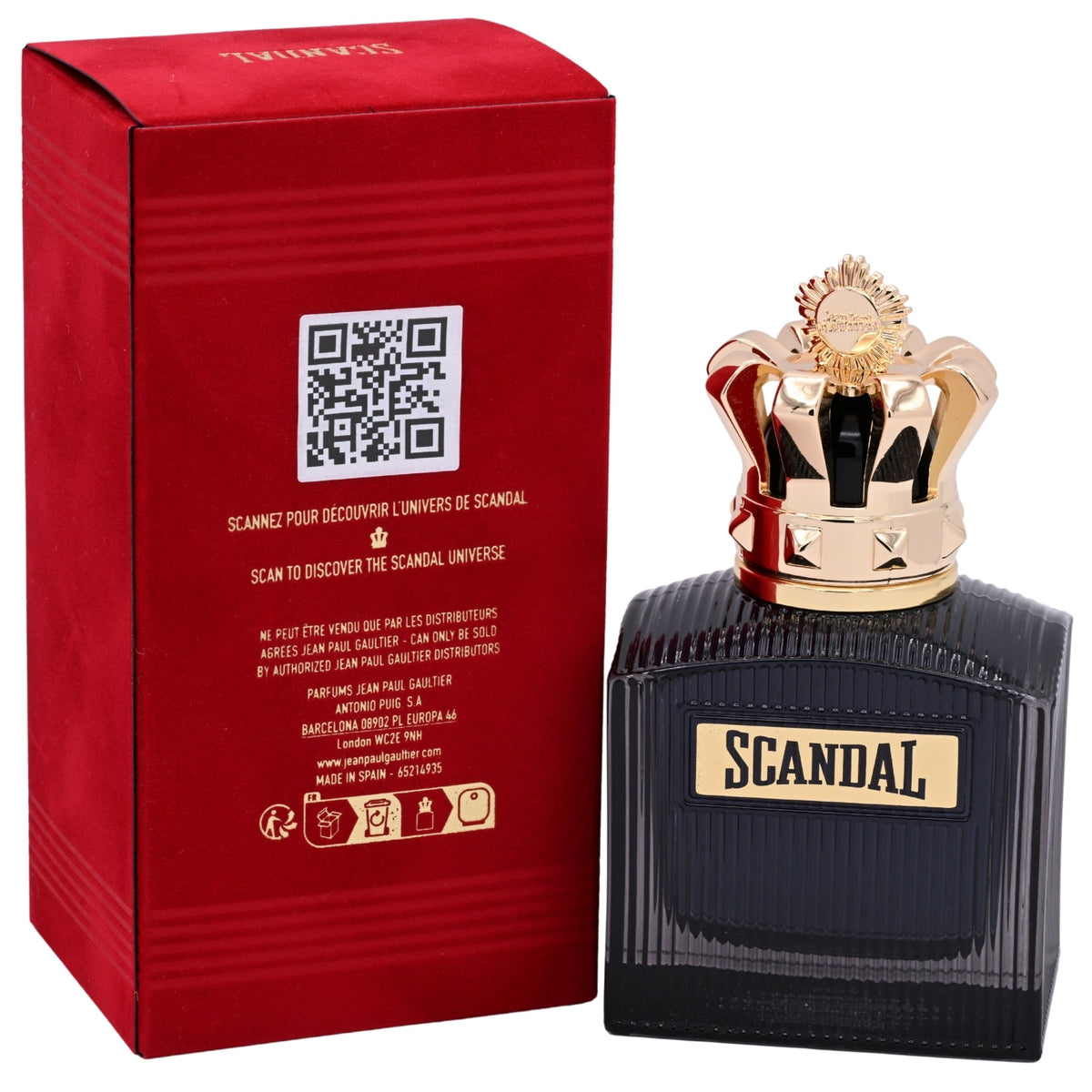 Jean Paul Gaultier Scandal Pour Homme Intense EDP Spray Men 3.4 oz 100ml