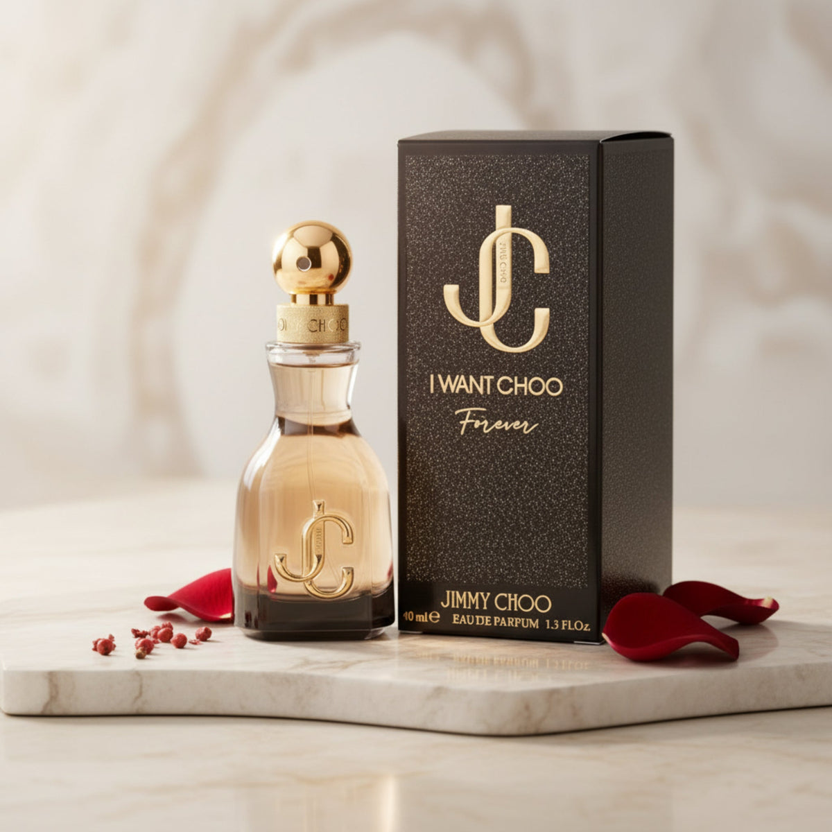 Jimmy Choo I Want Choo Forever Eau de Parfum Spray for Women 1.3 fl oz (40 ml) NIB