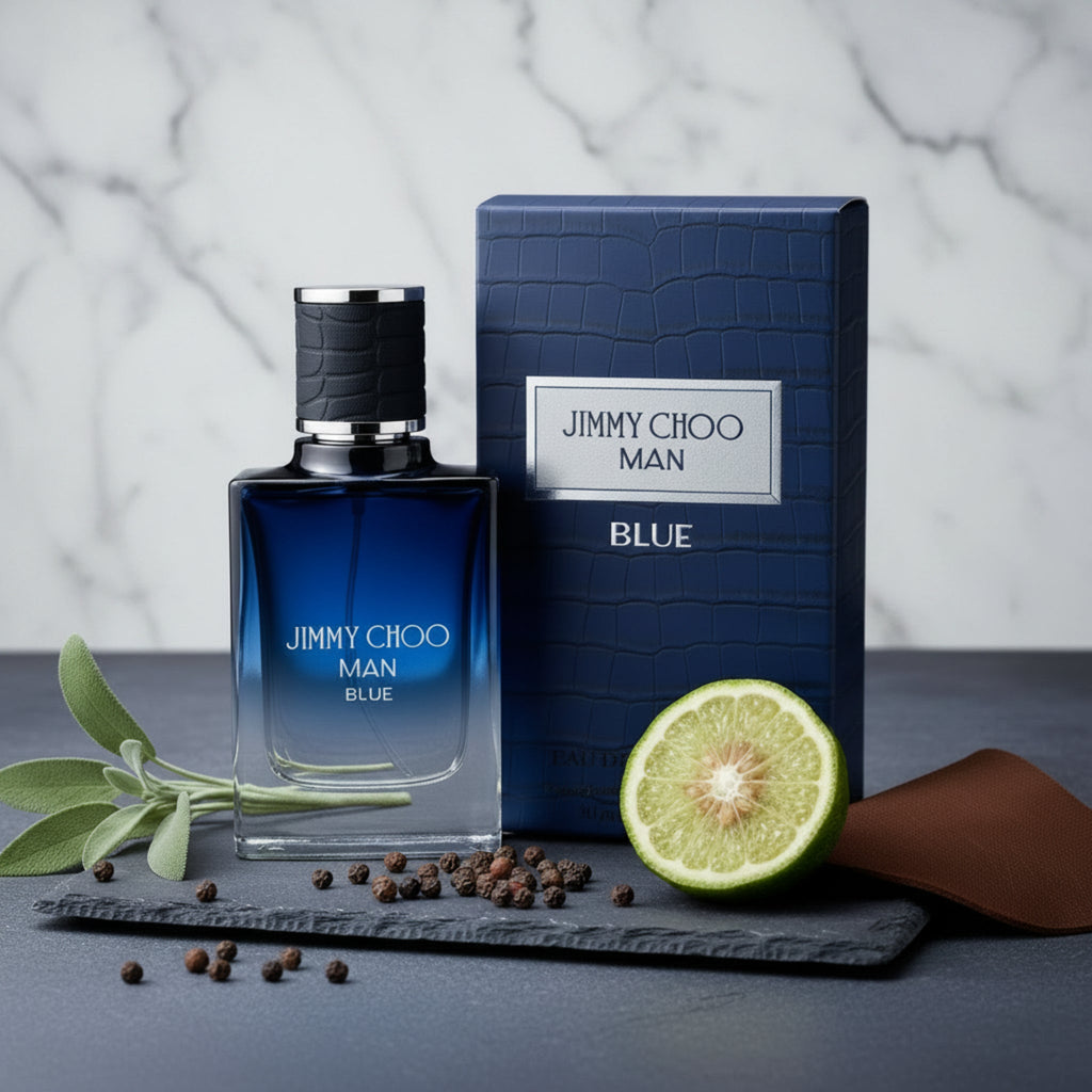 Jimmy Choo Man Blue by Jimmy Choo cologne for men EDT 1.0 oz New in Box