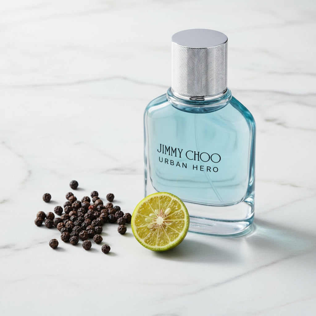 Jimmy Choo Urban Hero Eau de Parfum Spray for Men 1.0 fl oz (30 ml) New in Retail Box