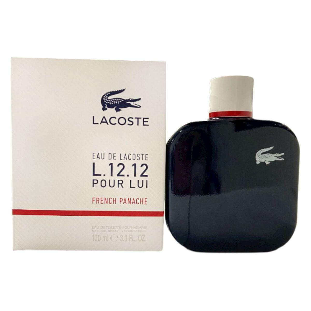Lacoste Eau De L.12.12 Pour Lui French Panache Men EDT 3.3/3.4 oz New Box