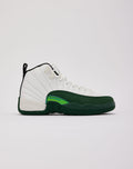 Jordan Air Jordan 12 Retro 'Summit White and Gorge Green' Grade-School