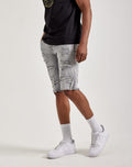 Jordan Craig Basic Distressed Denim Shorts