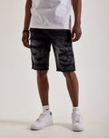 Jordan Craig Basic Distressed Denim Shorts