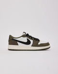 Jordan Air Jordan 1 Retro Low 'Medium Olive' Grade-School