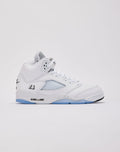 Jordan Air Jordan 5 Retro 'White Metallic' Grade-School