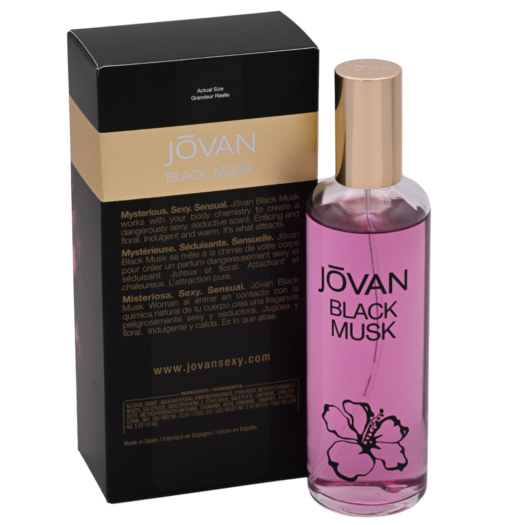 JOVAN BLACK Musk by Coty 3.25 oz EDC For Women New in Box