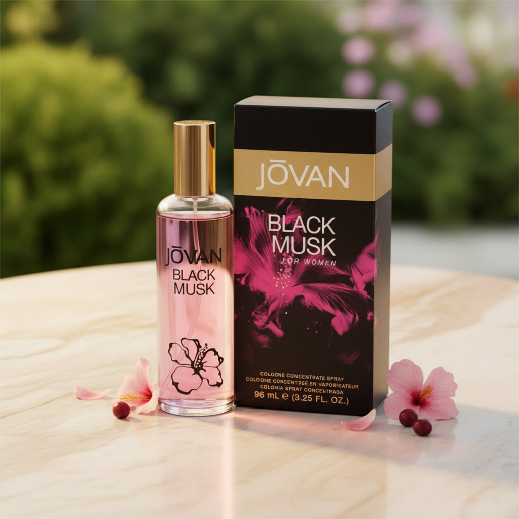 JOVAN BLACK Musk by Coty 3.25 oz EDC For Women New in Box