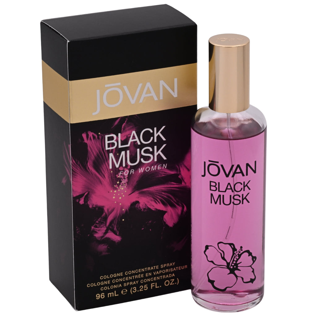 JOVAN BLACK Musk by Coty 3.25 oz EDC For Women New in Box