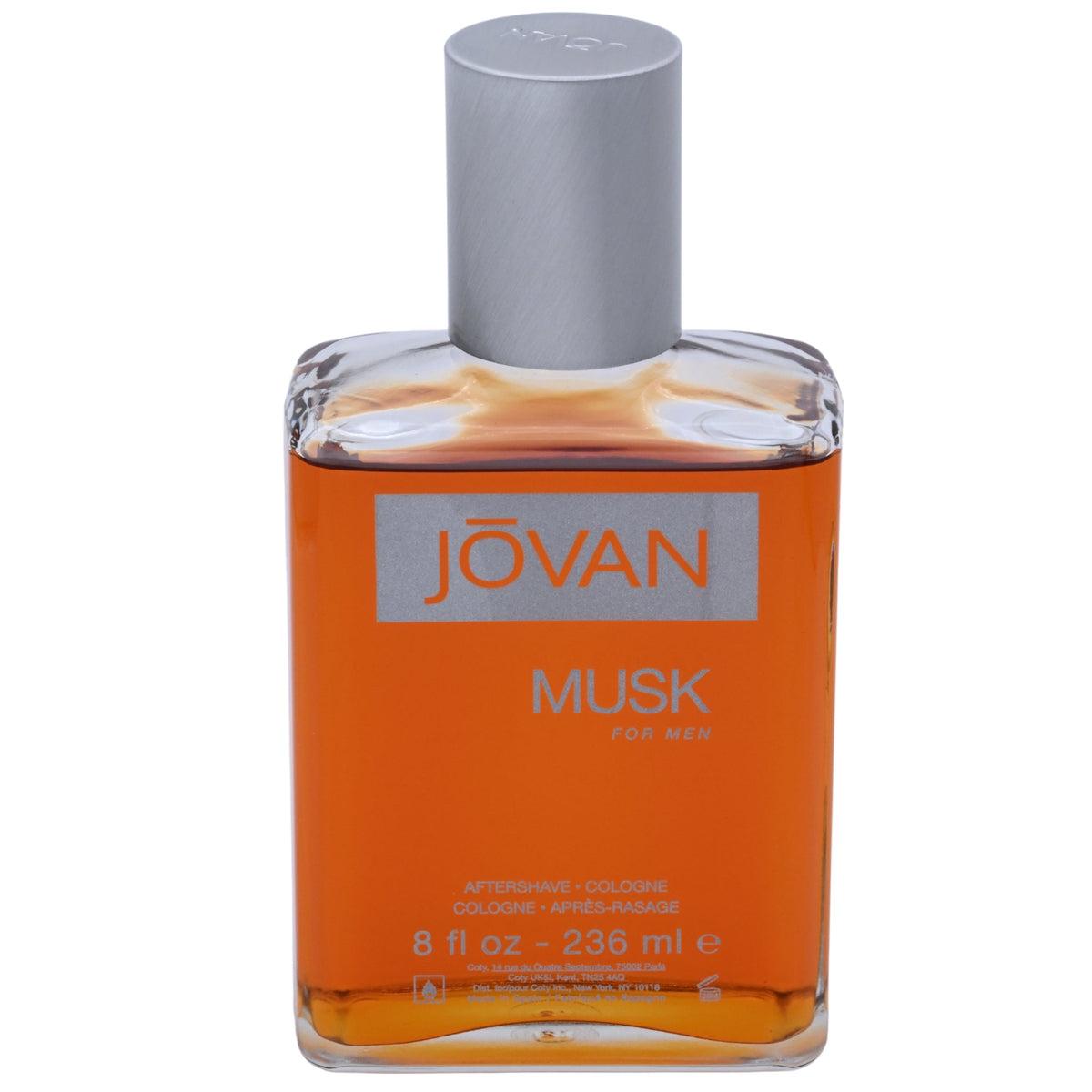 Jovan Musk by Coty after shave for men 8 / 8.0 oz New in Box