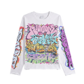 White Graf Long Sleeve Tee