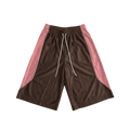 Brown Baggy Basketball Shorts