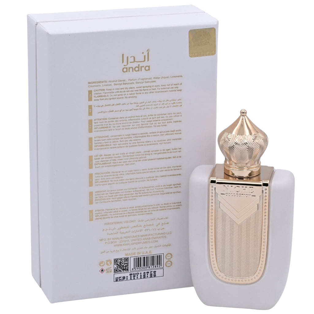 Khalis Andra Niche Collection EDP Spray Women 3.4 oz 100ml