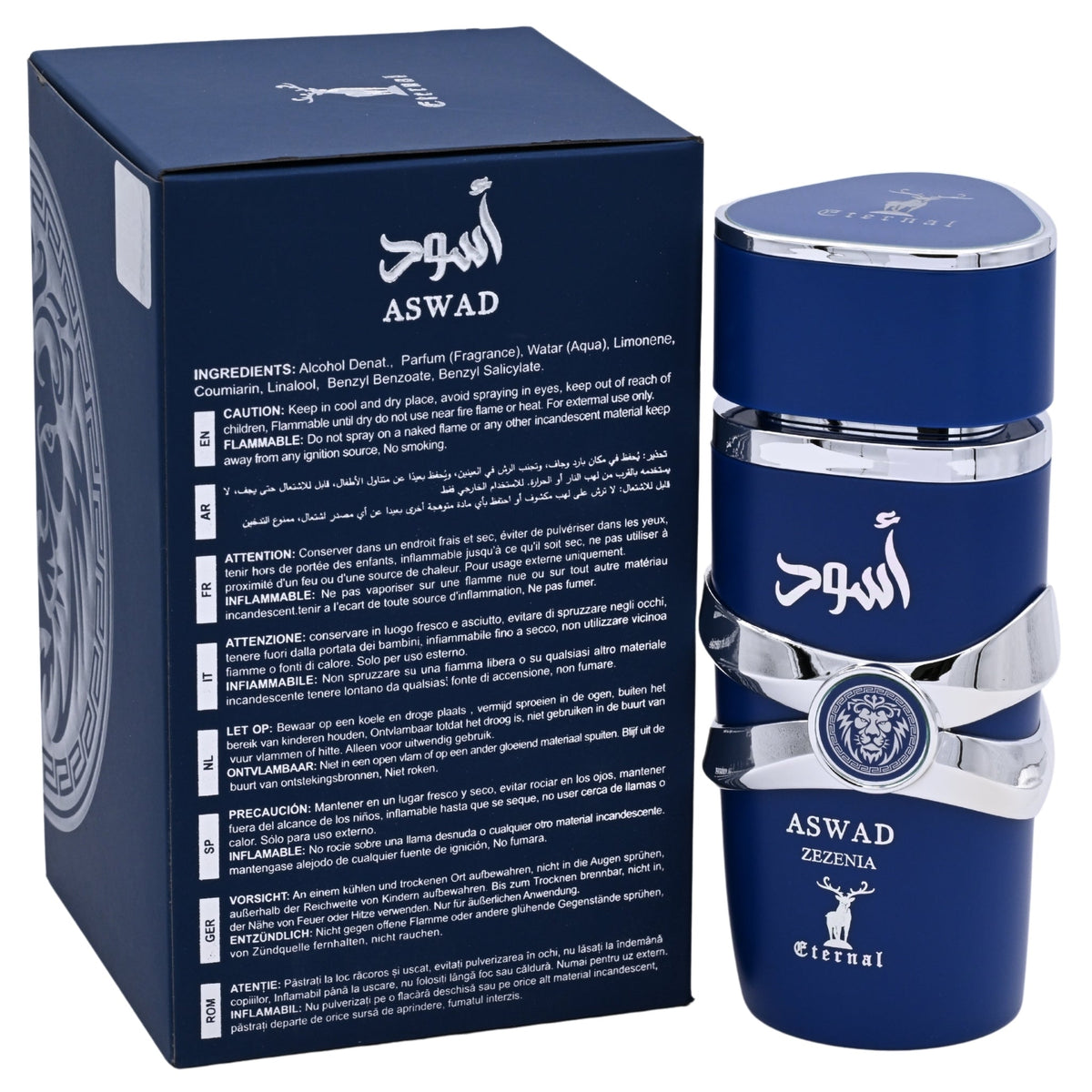Khalis Zezenia Aswad Eternal Collection EDP Spray Women 3.4 oz 100ml New Box
