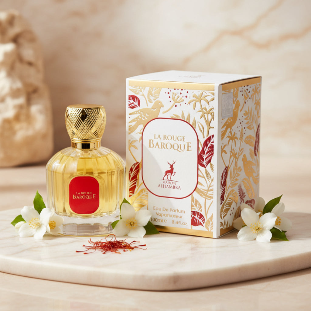 La Rouge Baroque by Maison Alhambra unisex EDP 3.3 / 3.4 oz New in Box