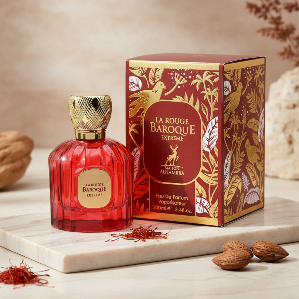 La Rouge Baroque Extreme Maison Alhambra unisex EDP 3.3 / 3.4 oz New in Box