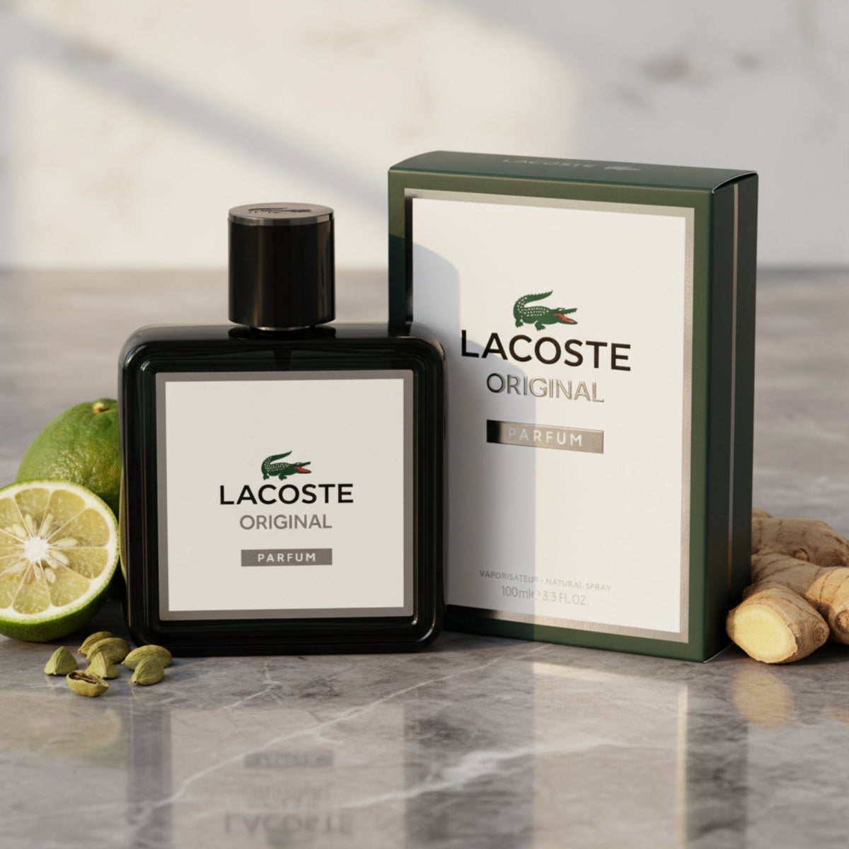 Lacoste Original by Lacoste  Parfum for men 3.3 / 3.4 oz New  in Box