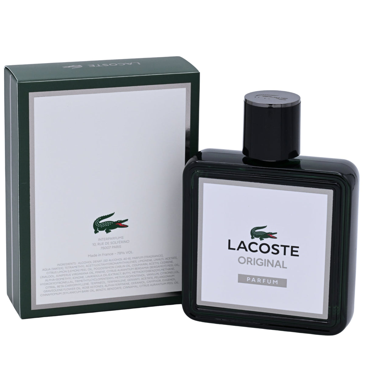 Lacoste Original by Lacoste  Parfum for men 3.3 / 3.4 oz New  in Box