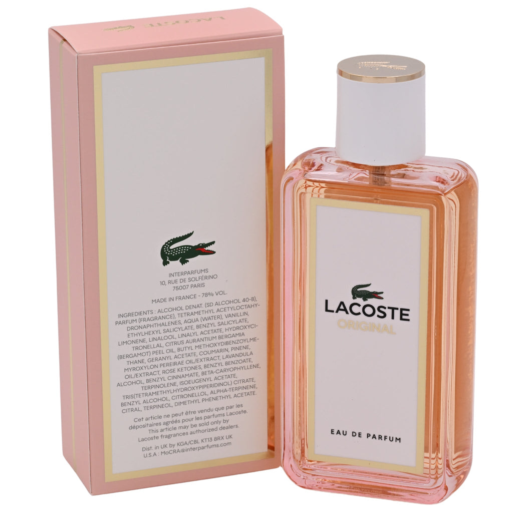 Lacoste Original Eau de Parfum (EDP) Spray for Women 3.3/3.4 oz by Lacoste