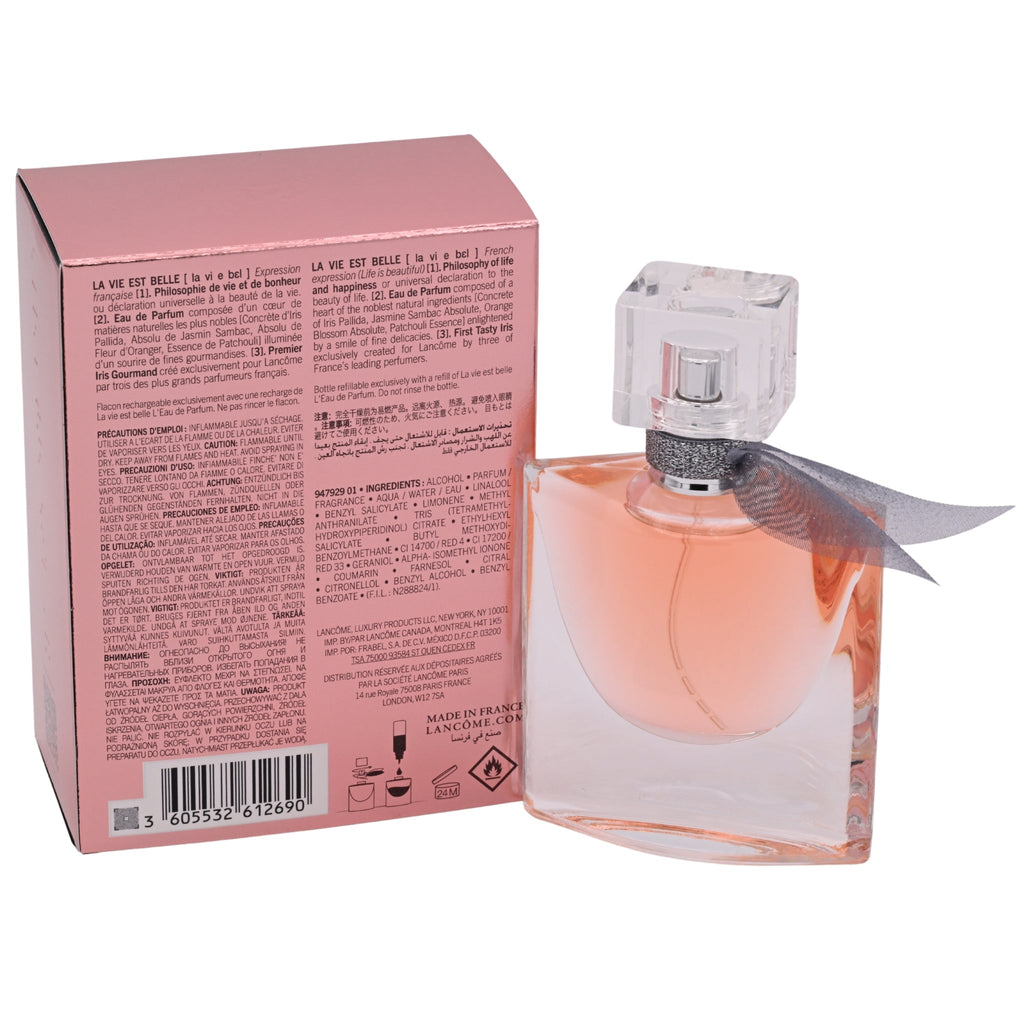 Lancôme La Vie Est Belle Eau de Parfum Spray for Women, 1.0 fl oz (30 ml) - New Retail Box