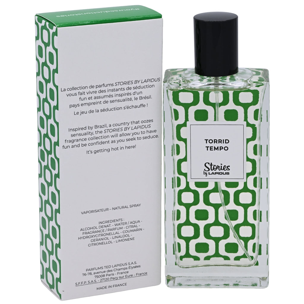 Lapidus Ted Stories EDT Spray Men 3.33 oz 100ml