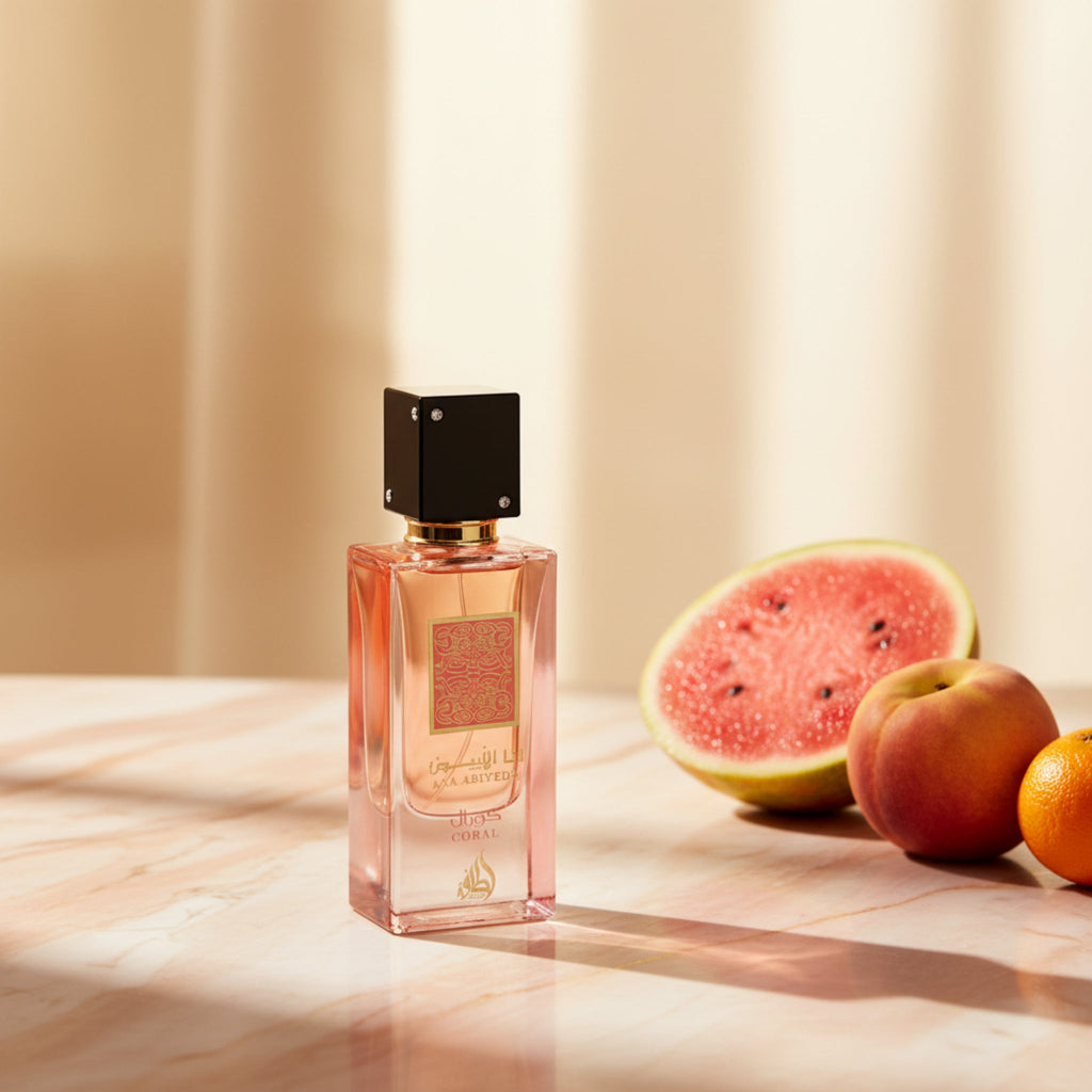 Lattafa Ana Abiyedh Coral (I Am White Coral) Eau de Parfum Spray for Women 2.04 oz by Lattafa
