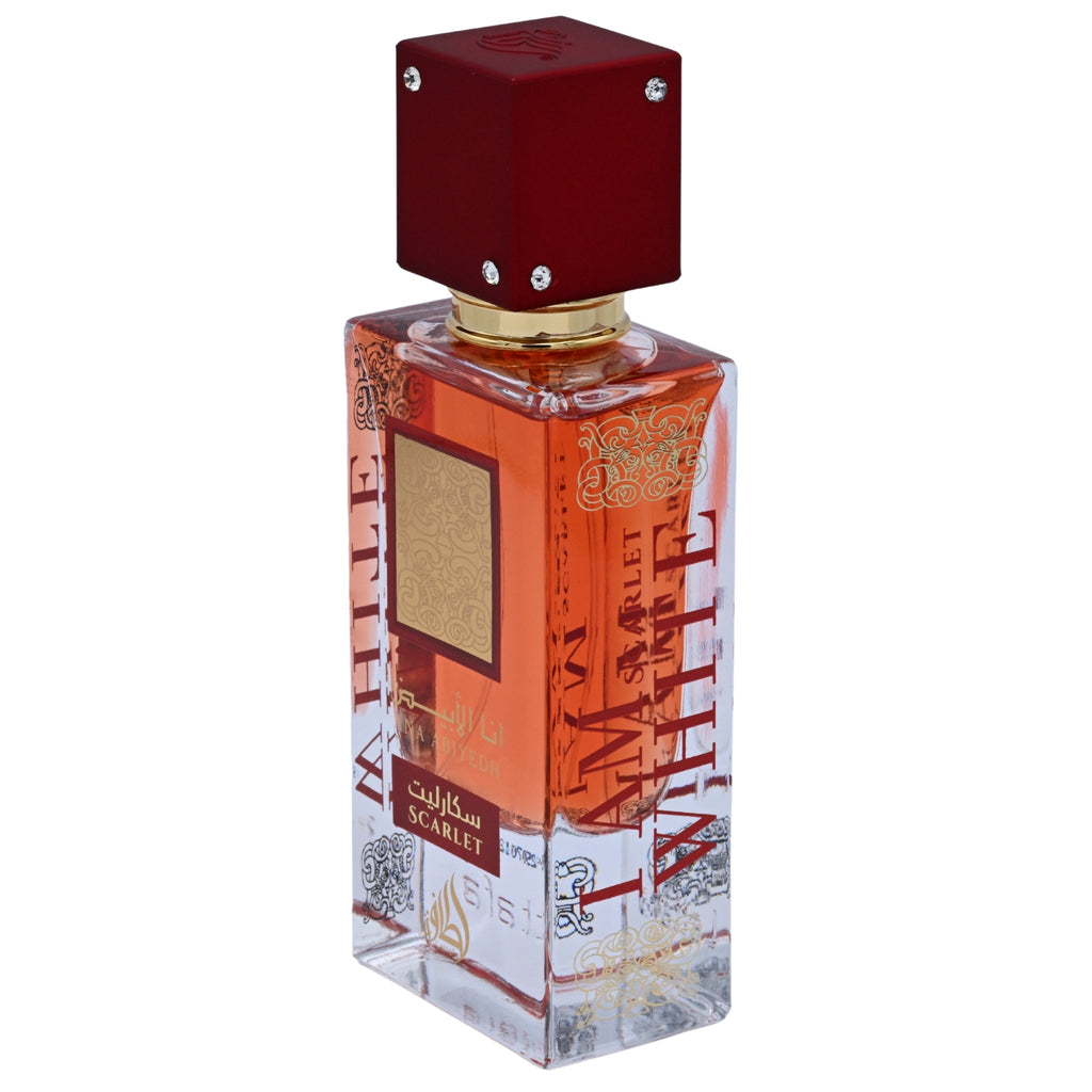Lattafa Ana Abiyedh I Am White Scarlet Eau de Parfum Spray, Unisex, 2.04 oz (60 ml) - New Retail Box