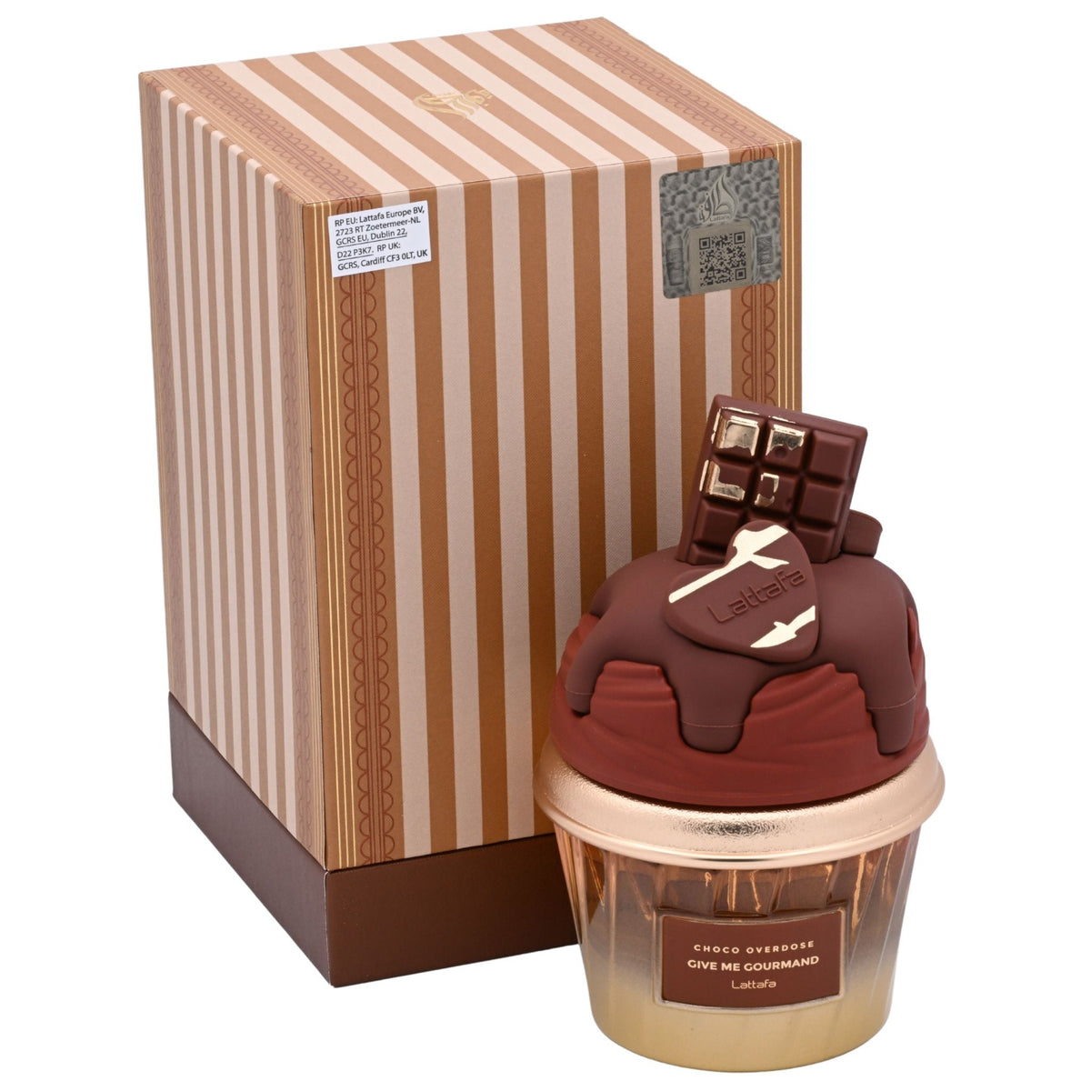 Lattafa Give Me Gourmand Choco Overdose Eau de Parfum Spray for Women 2.5 oz