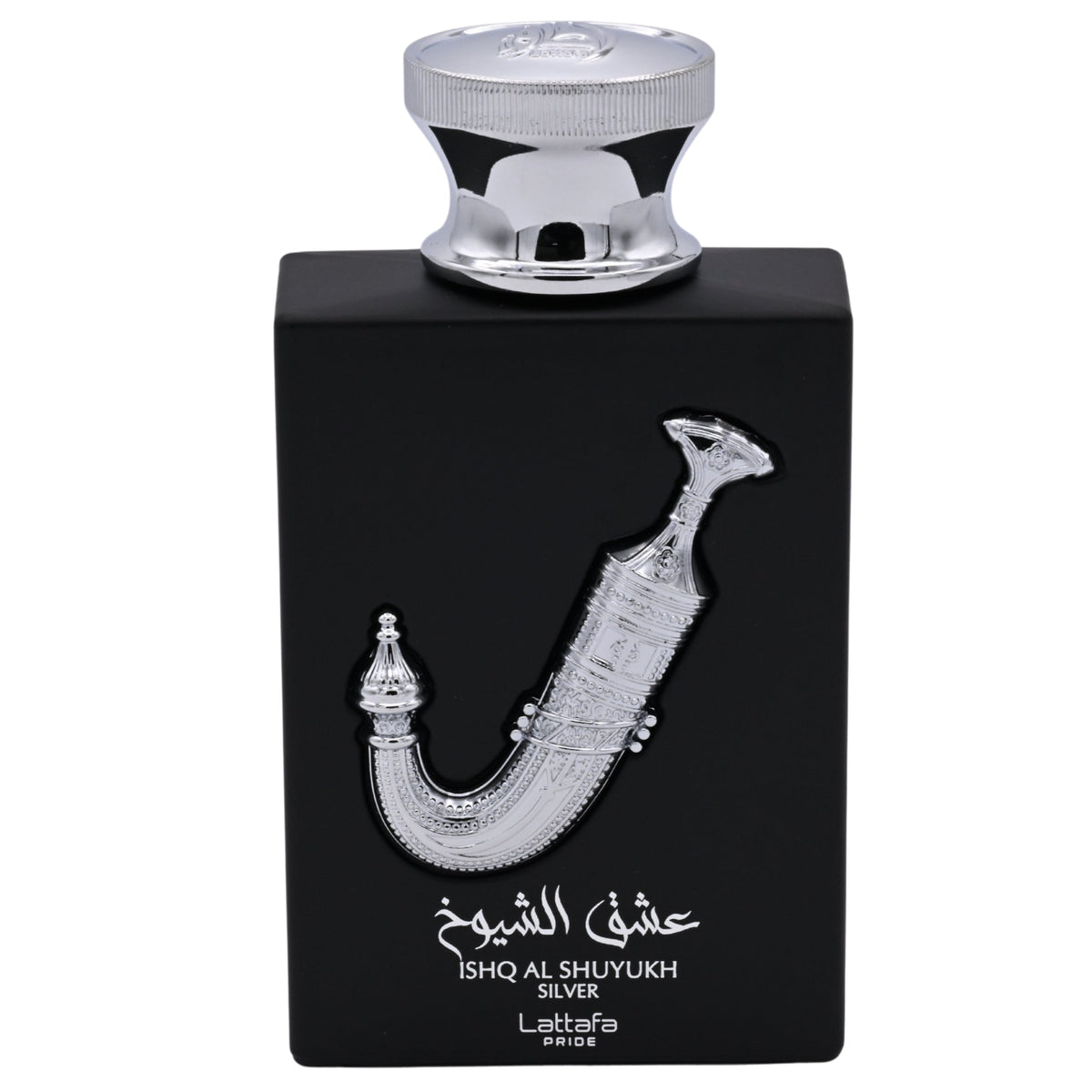 Lattafa Ishq Al Shuyukh Silver Eau de Parfum Spray for Unisex 3.4 oz (New Retail Box)