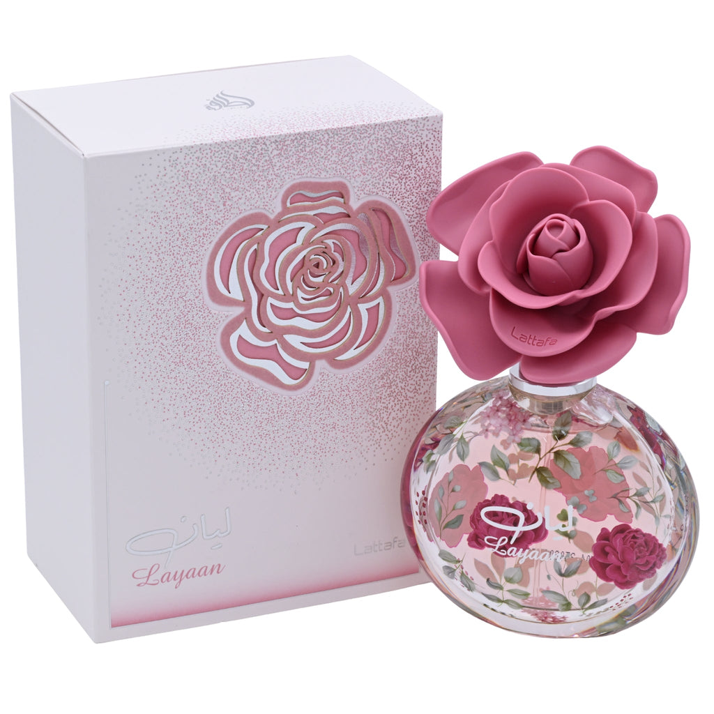 Lattafa Layaan Eau de Parfum Spray for Women 2.53 oz / 75 ml (Lattafa Perfumes)