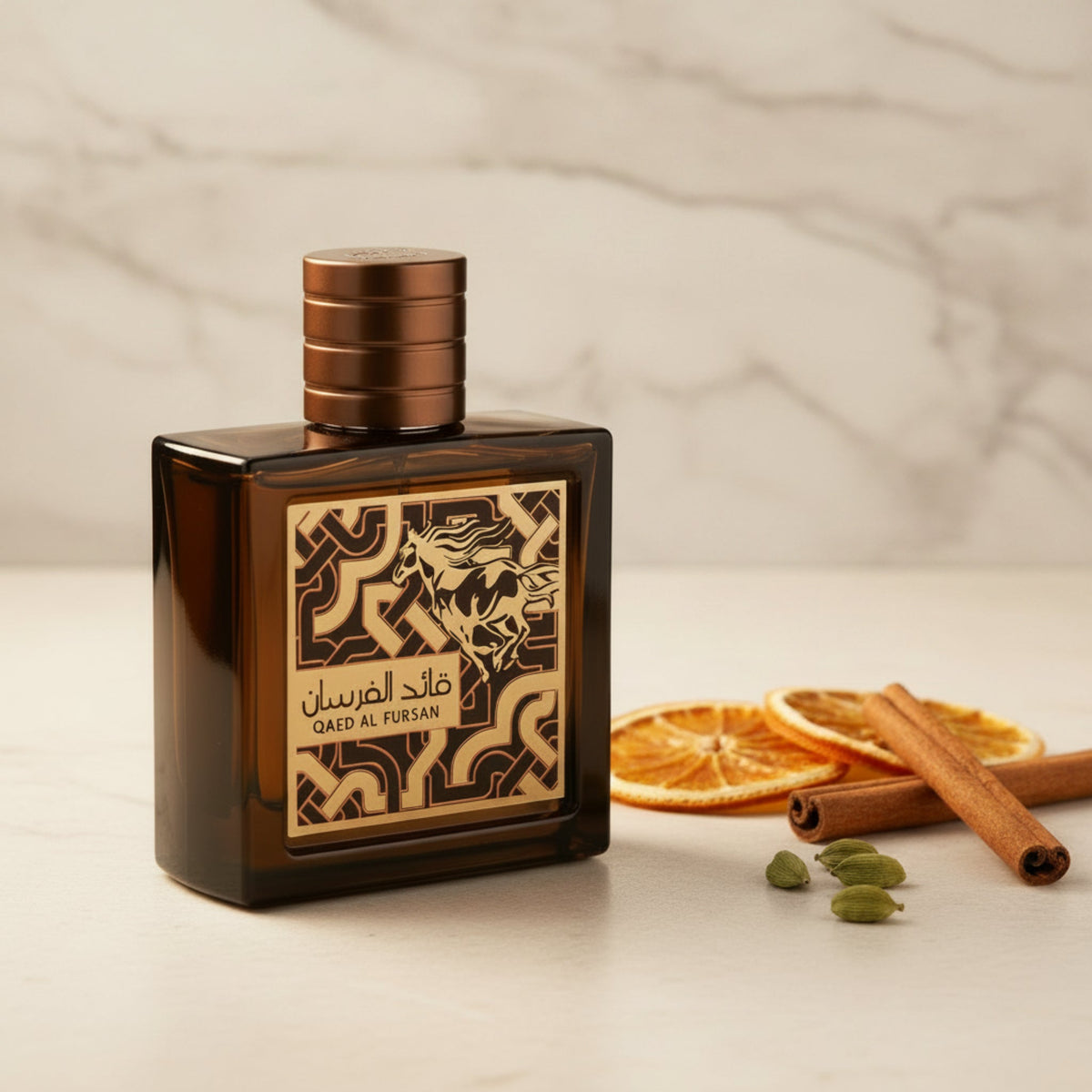Lattafa Qaed Al Fursan Untamed Eau de Parfum Spray for Men 3.04 oz (100 ml)