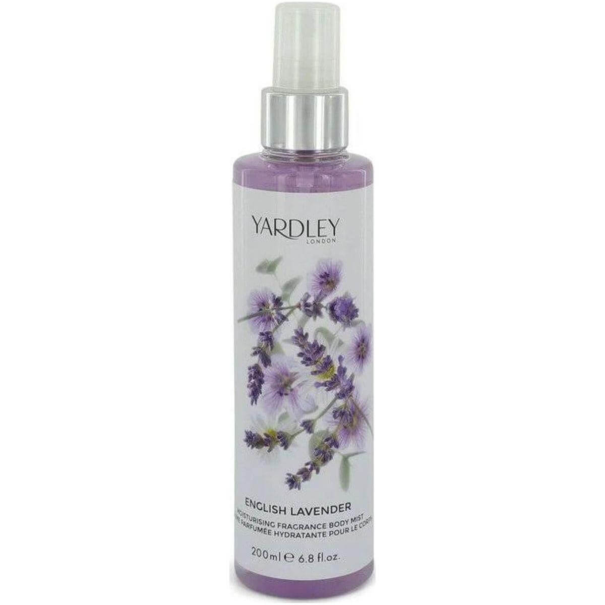 ENGLISH LAVENDER by Yardley London  fragrance body mist 6.8 oz New