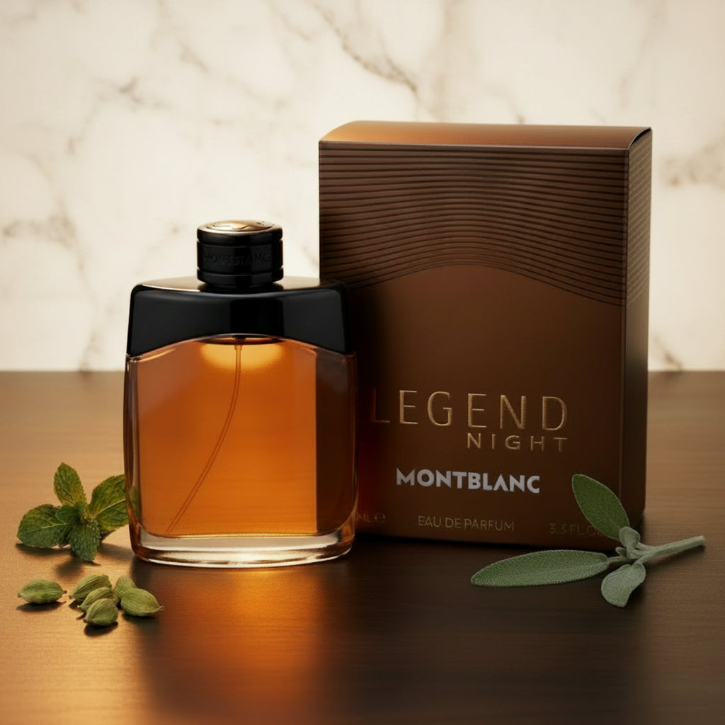 LEGEND NIGHT by Mont Blanc cologne men EDP 3.3 / 3.4 oz New in Box