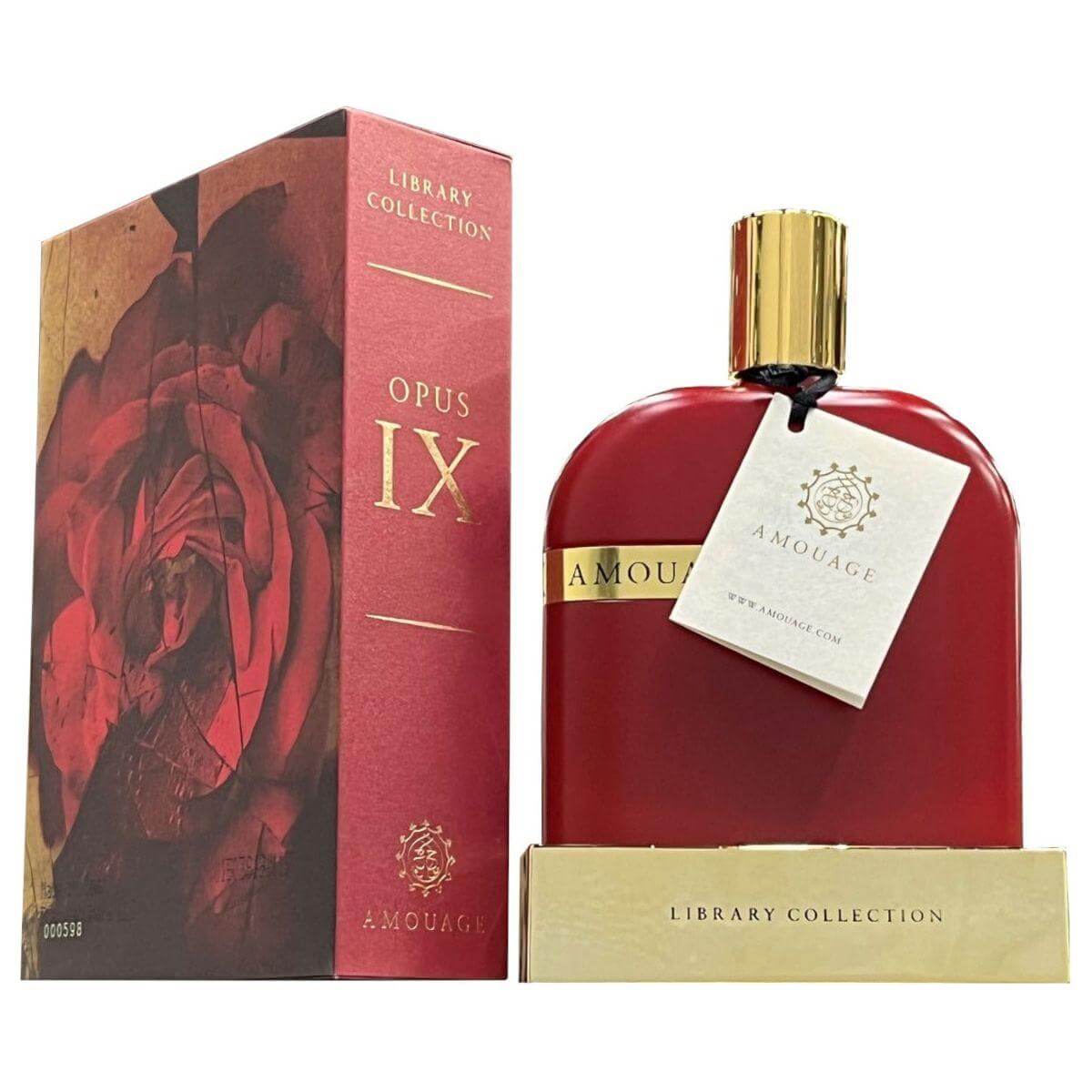Amouage Library Collection: Opus IX Unisex EDP 3.3/3.4 oz New Box