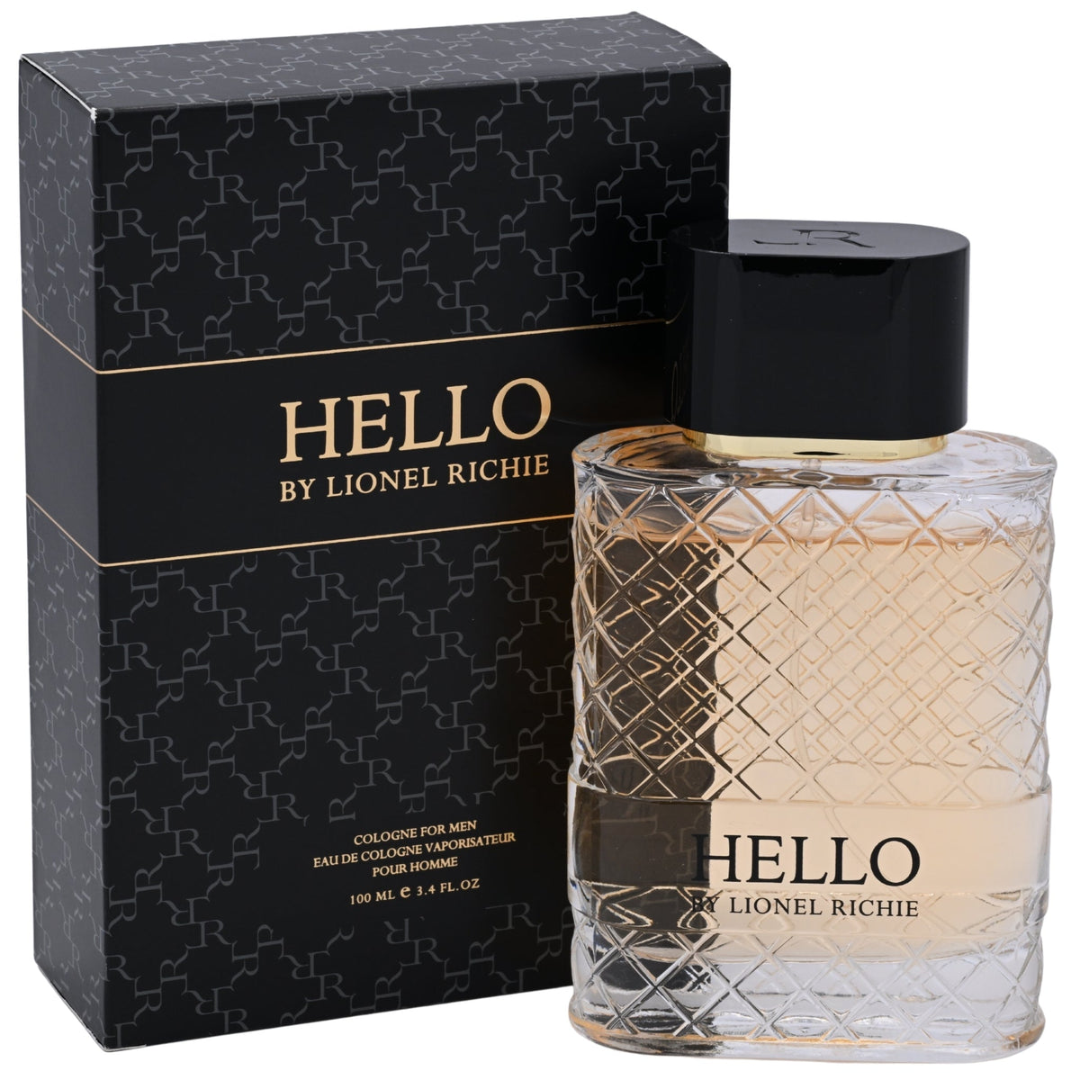Lionel Richie Hello Eau de Cologne (EDC) Spray for Men 3.4 oz New Retail Box