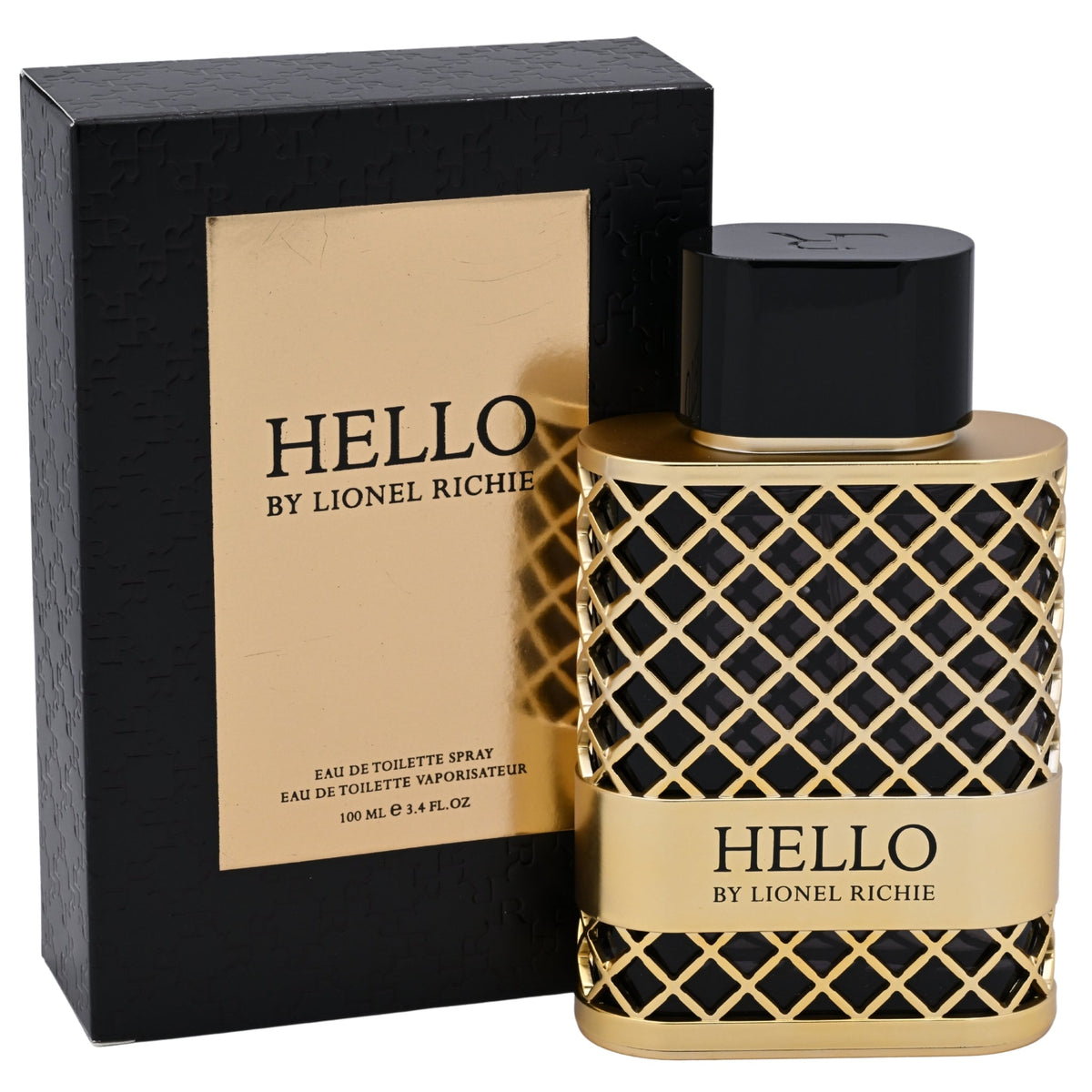 Lionel Richie Hello Eau de Toilette (EDT) Spray for Men 3.4 oz New Retail Box