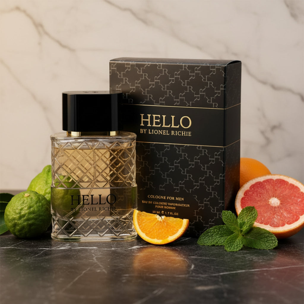 Lionel Richie Hello Men EDC Spray 1.7 oz 50ml New Box
