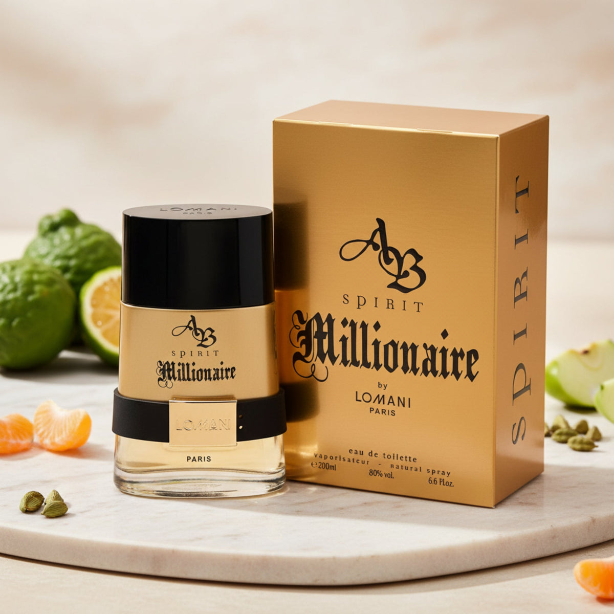 Lomani AB Spirit Millionaire Eau de Toilette (EDT) Spray Cologne for Men 6.6 oz